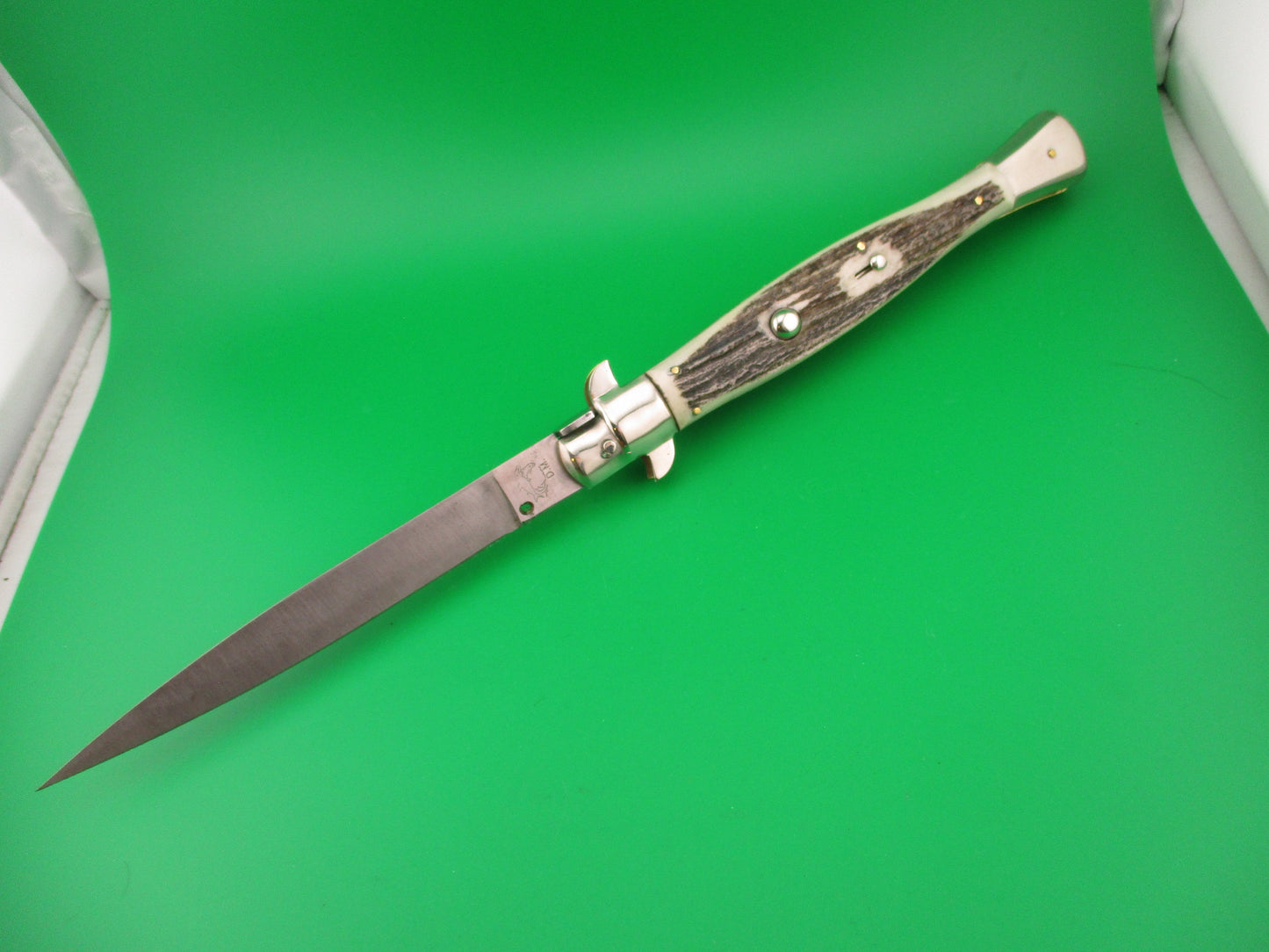 DM A. Rosa ITALY 33cm Italian Picklock Wasp Body Rams Horn automatic arosa