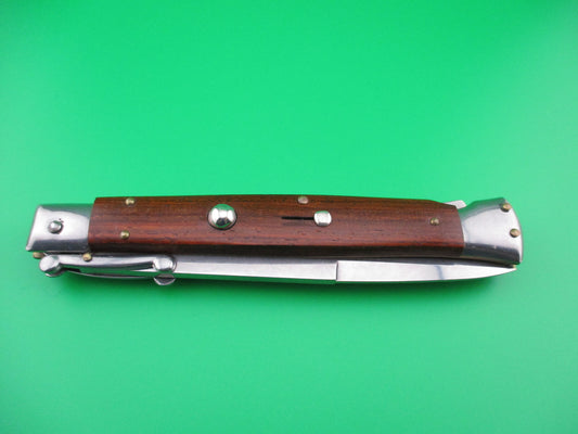 Italian Frank B 11 inch Swing guard Cocobolo automatic knife