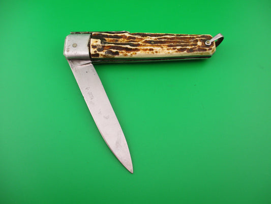 SCOF FRANCE INOX 24cm French Coffin Backspring release automatic knife