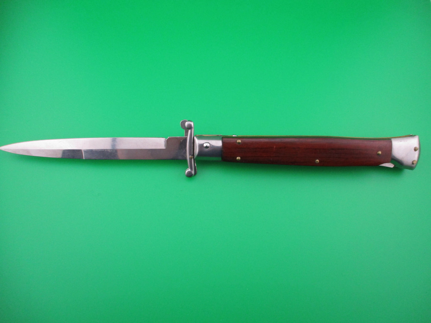Italian Frank B 11 inch Swing guard Cocobolo automatic knife