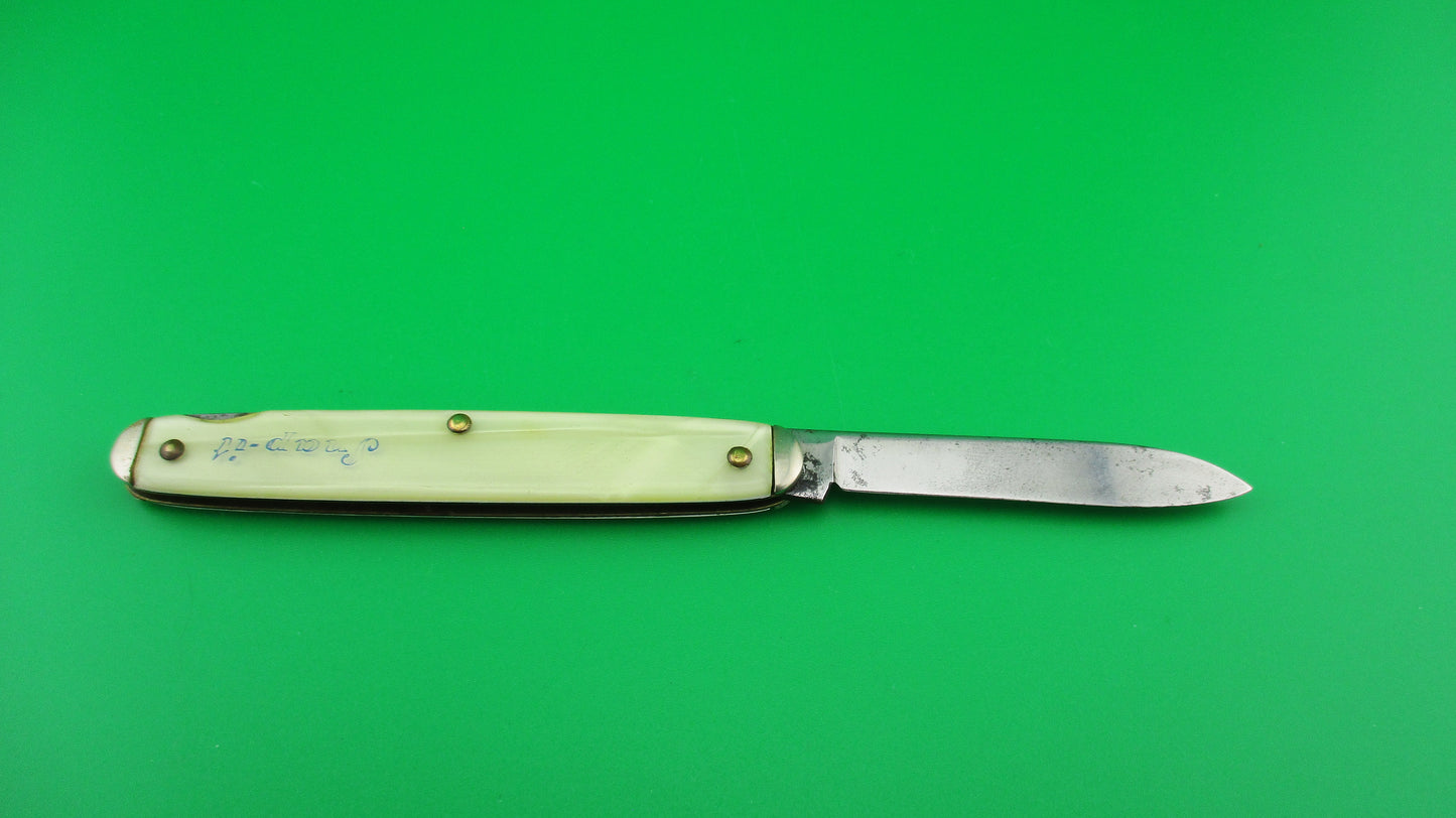 z Rare CAMCO Snap-it Vintage Camillus Backspring release automatic knife from 1940s