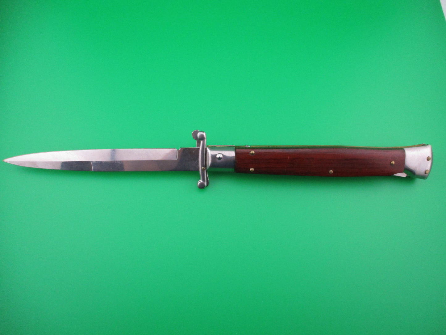 Italian Frank B 11 inch Swing guard Cocobolo automatic knife