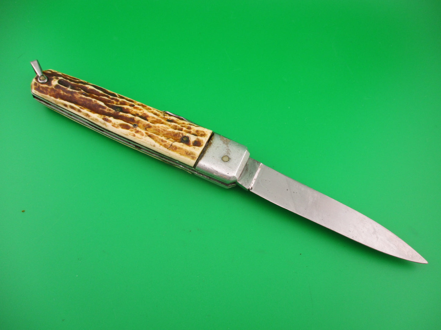 SCOF FRANCE INOX 24cm French Coffin Backspring release automatic knife