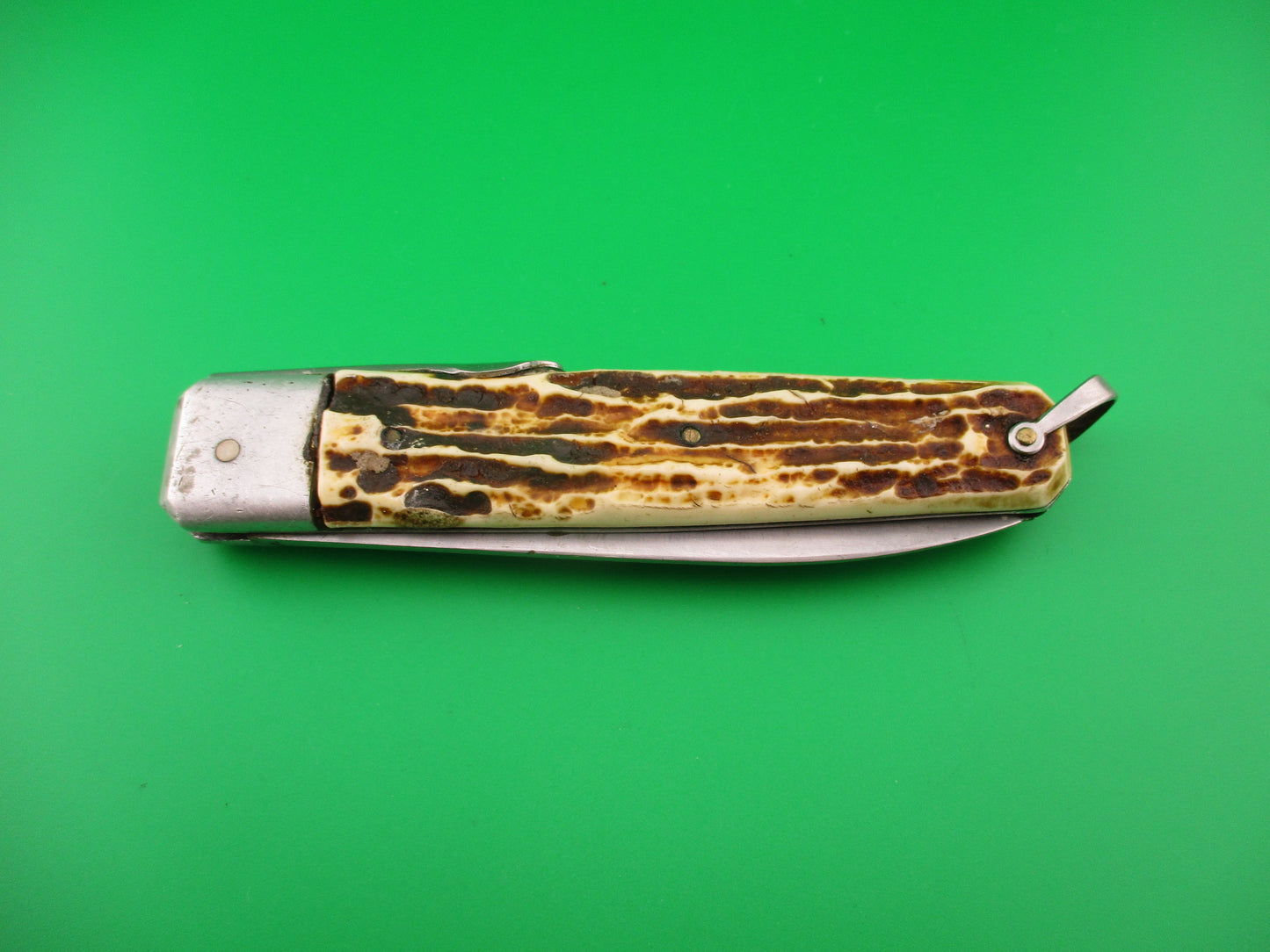 SCOF FRANCE INOX 24cm French Coffin Backspring release automatic knife