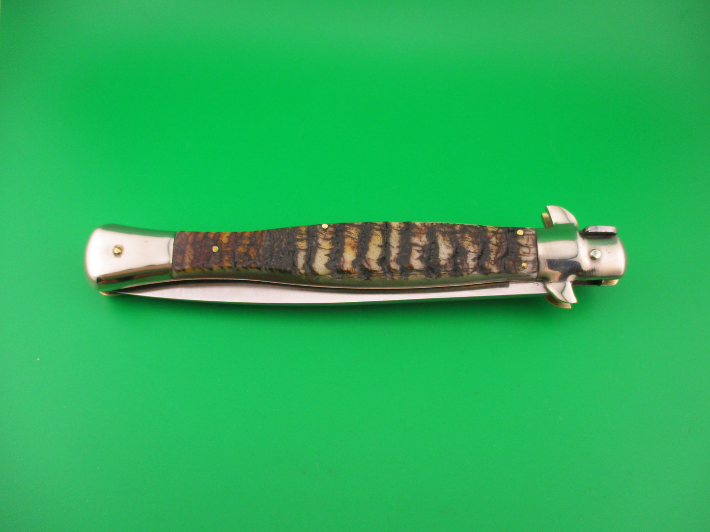 DM A. Rosa MANIAGO ITALY 33cm Italian Picklock Wasp Body Rams Horn automatic