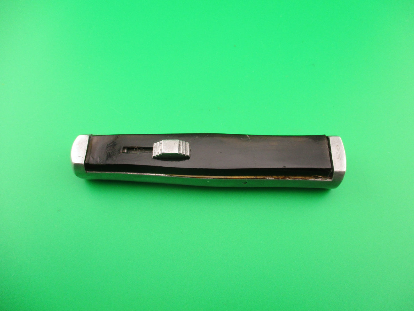Sterile 18cm Spanish Black OTF Aluminum frame and button automatic knife