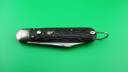PRESTO M2 Geo Schrade Knife Co Military paratrooper black switchblade knife