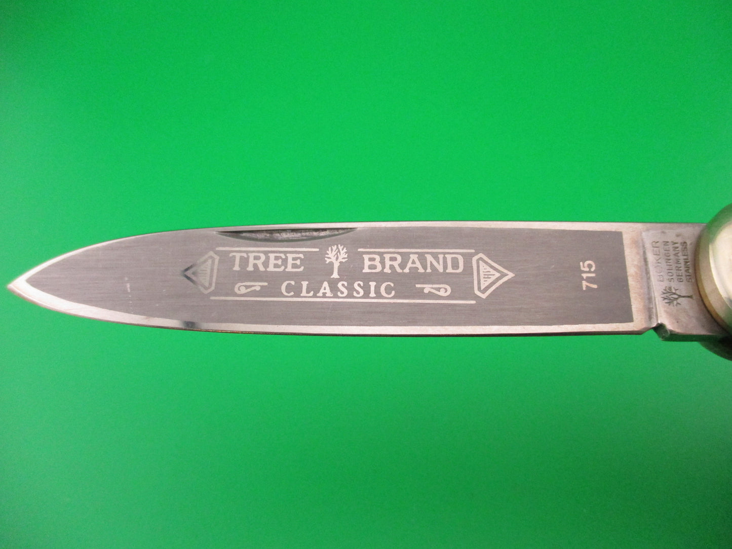 BOKER TREE BRAND 715 11cm German Lever Stag Classic automatic knife