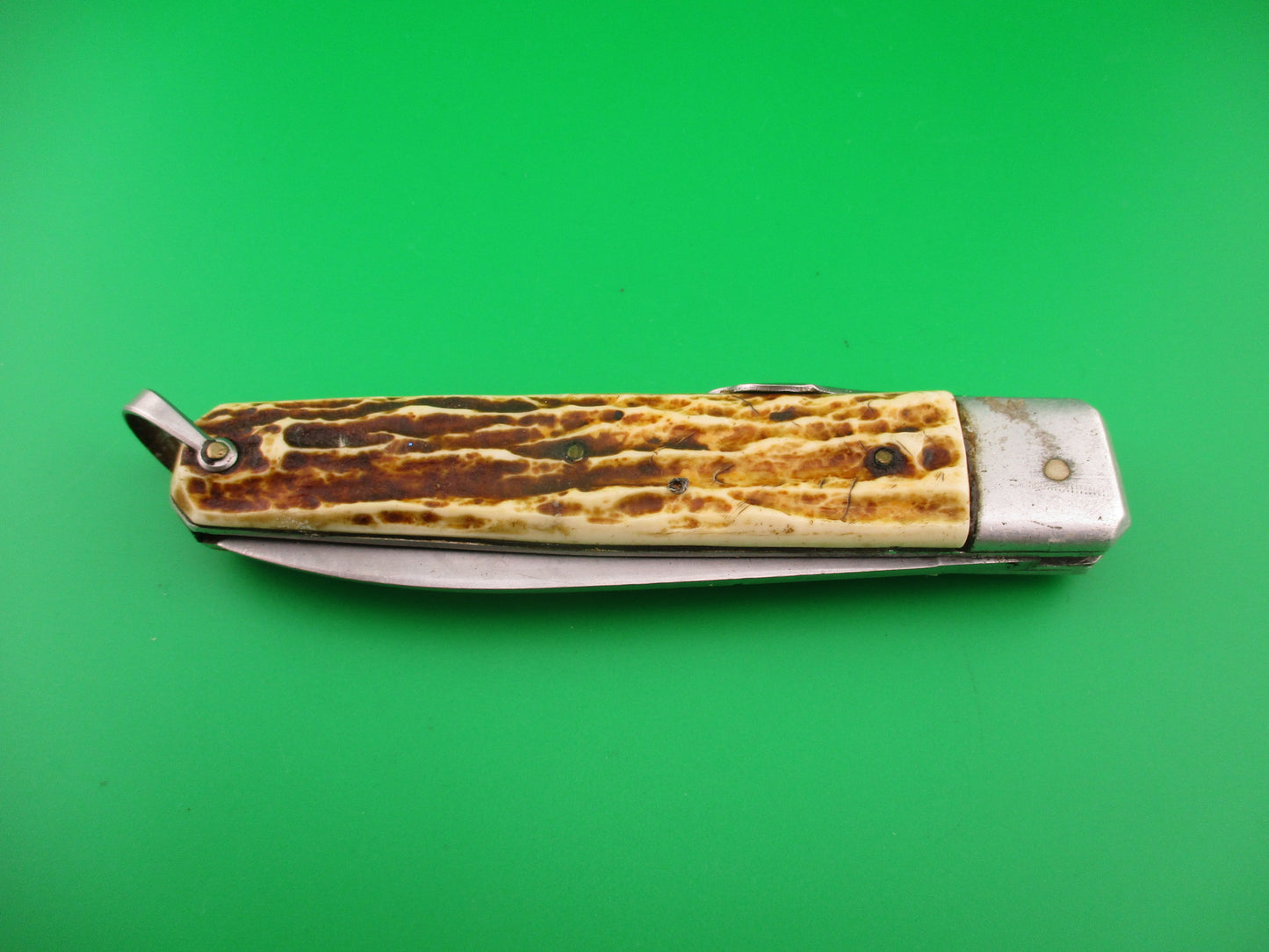 SCOF FRANCE INOX 24cm French Coffin Backspring release automatic knife