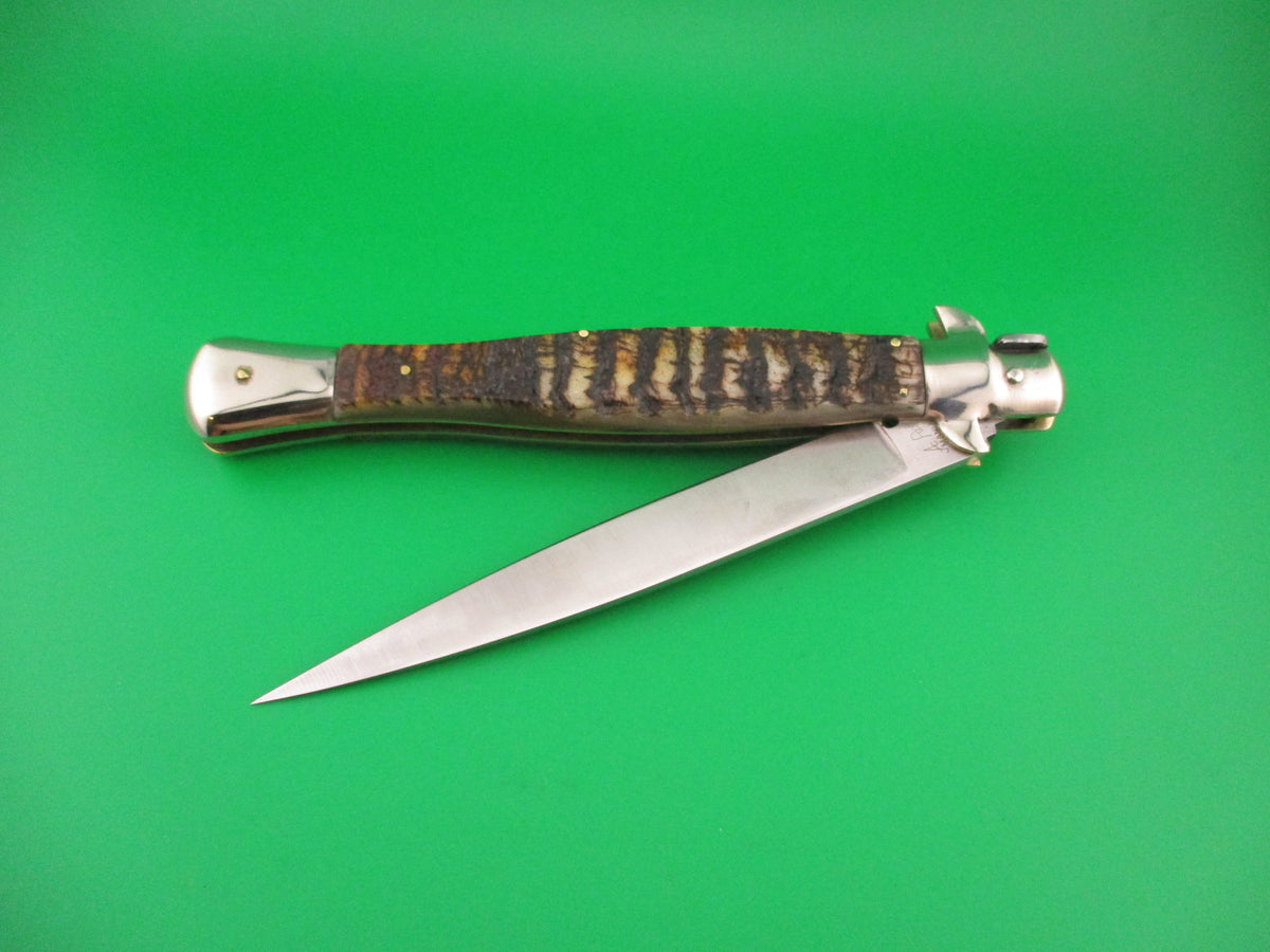 DM A. Rosa MANIAGO ITALY 33cm Italian Picklock Wasp Body Rams Horn automatic