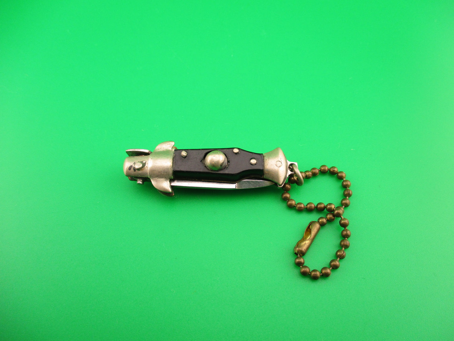 STAINLESS STEEL 7cm Japanese Tiny Picklock wasp body keychain vintage automatic knife