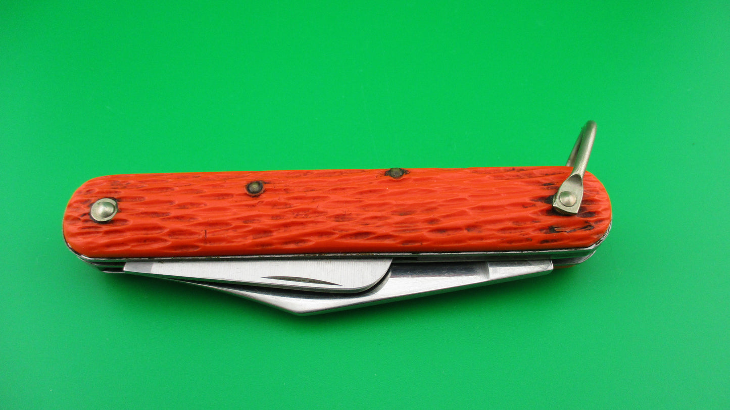 z Schrade Walden vintage MC1 Orange military paratrooper switchblade