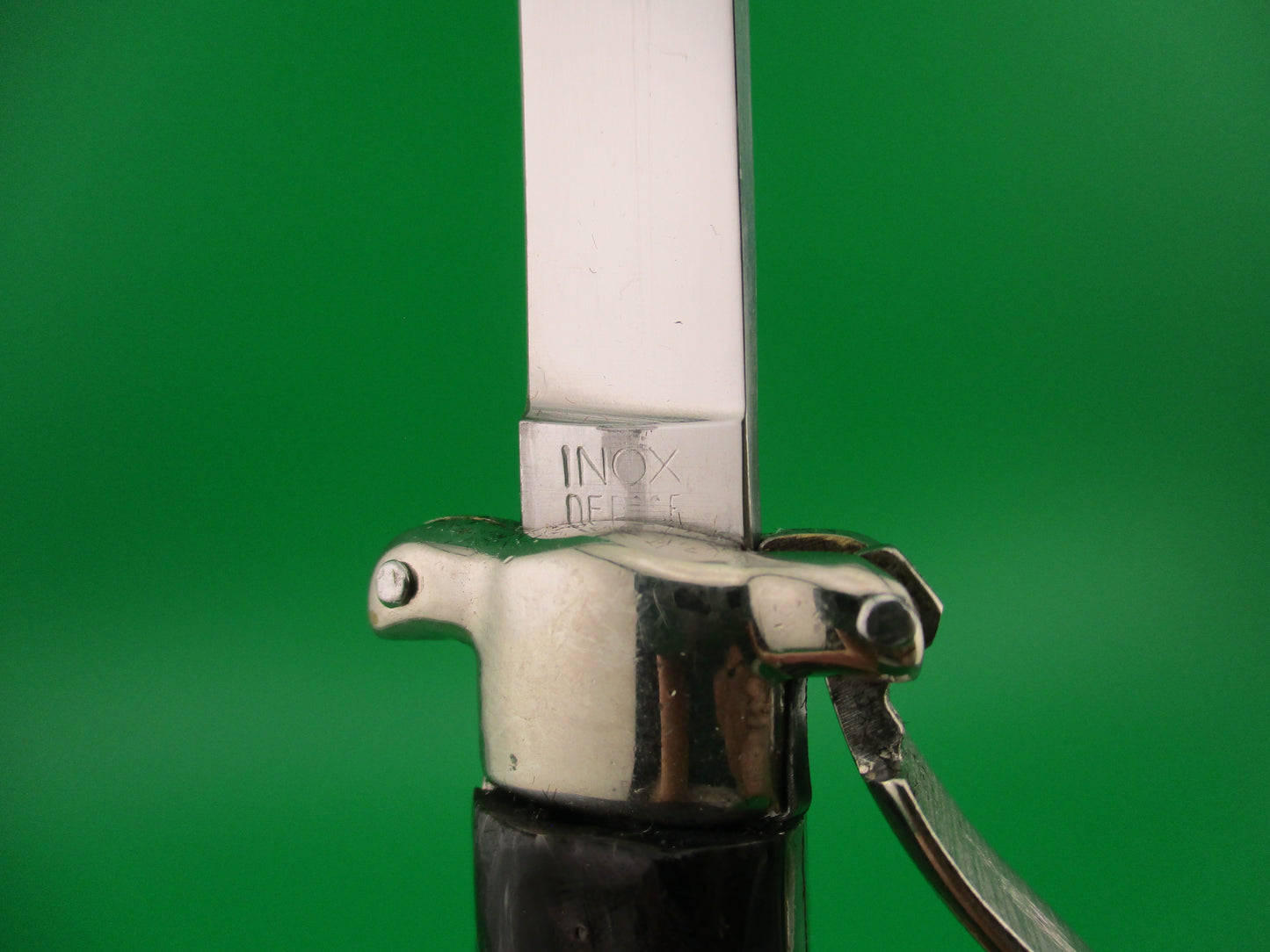 WANDY INOX DEPOSE 21cm Italian 1960s Trapdoor flush button automatic knife NOS