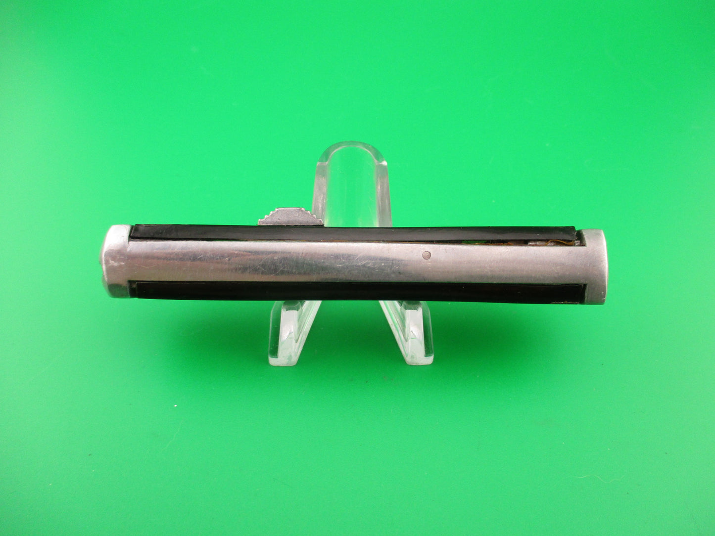 Sterile 18cm Spanish Black OTF Aluminum frame and button automatic knife