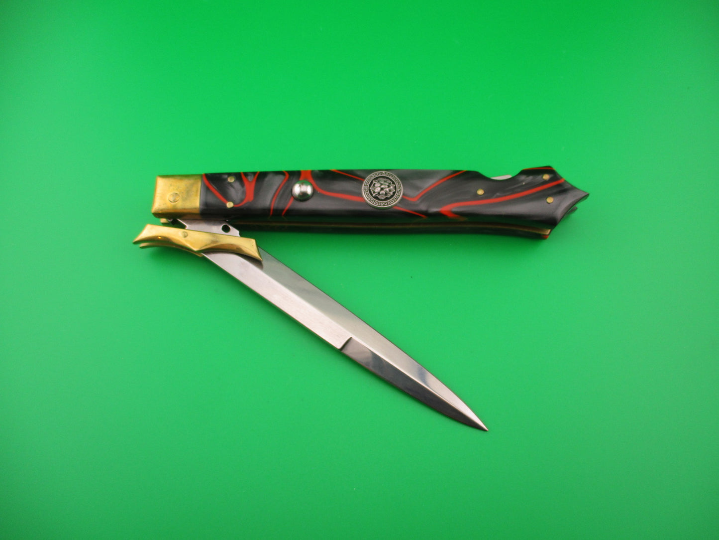 FRANK B MANGLE by Chad Ruben 29cm Italian Batwing Swing Guard Brass & Kirinite