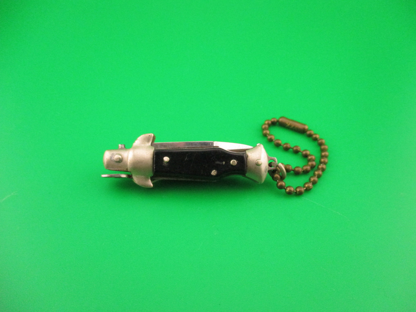STAINLESS STEEL 7cm Japanese Tiny Picklock wasp body keychain vintage automatic knife