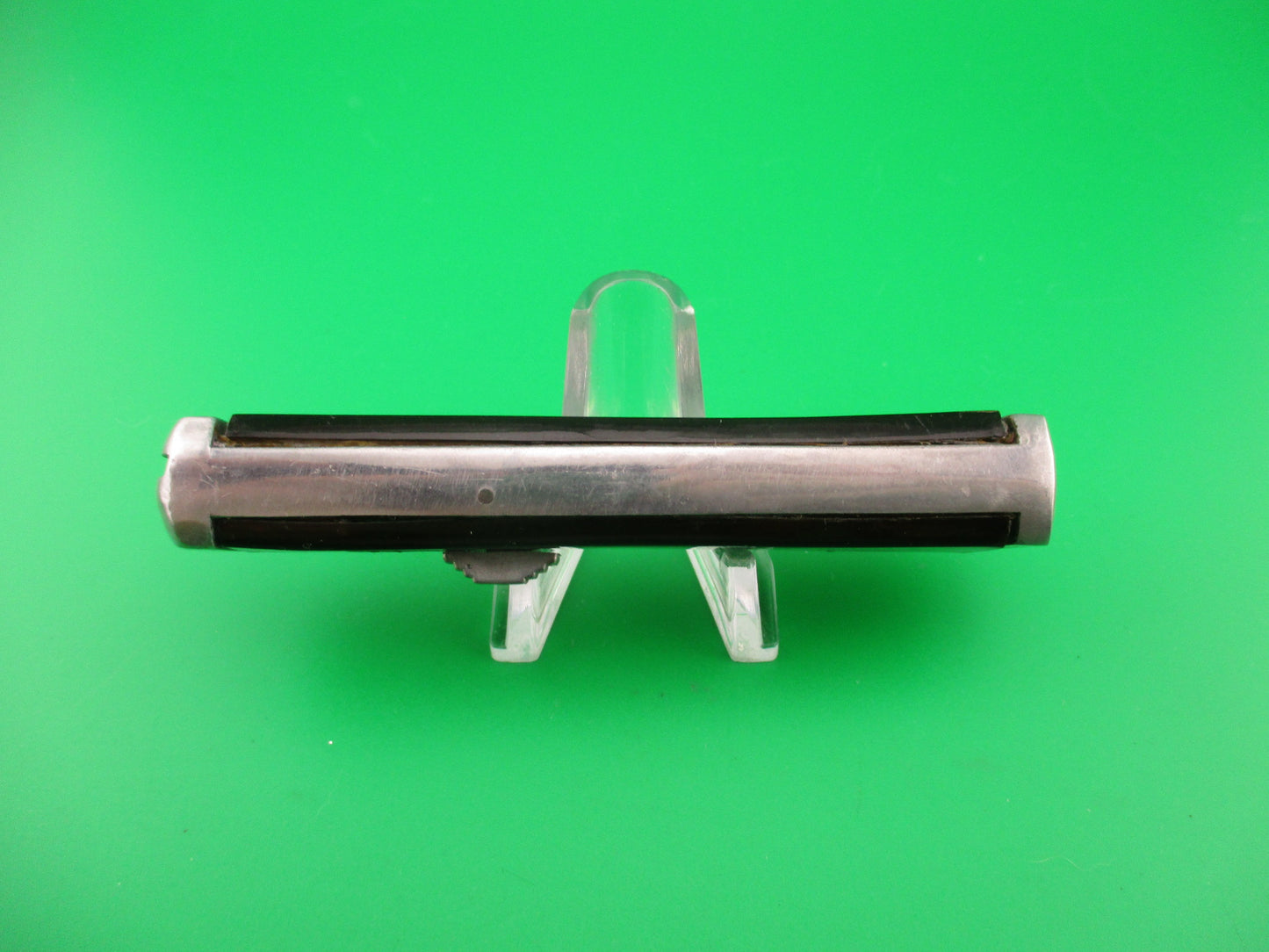 Sterile 18cm Spanish Black OTF Aluminum frame and button automatic knife