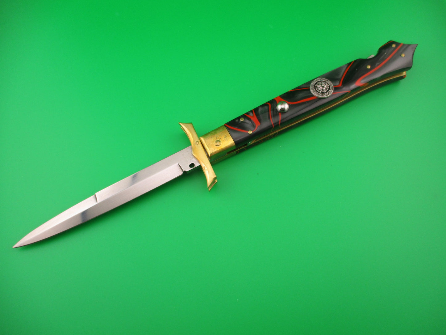 FRANK B MANGLE by Chad Ruben 29cm Italian Batwing Swing Guard Brass & Kirinite