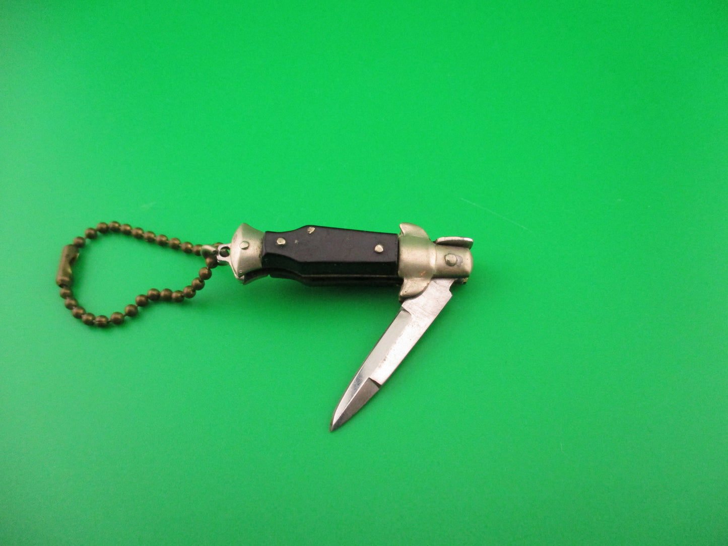 STAINLESS STEEL 7cm Japanese Tiny Picklock wasp body keychain vintage automatic knife