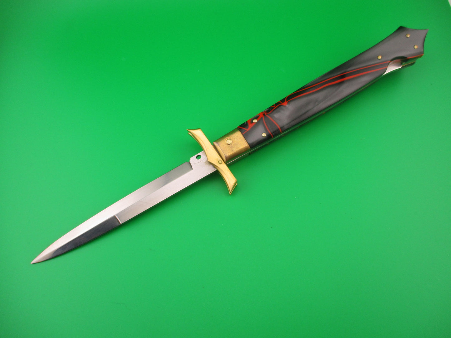 FRANK B MANGLE by Chad Ruben 29cm Italian Batwing Swing Guard Brass & Kirinite