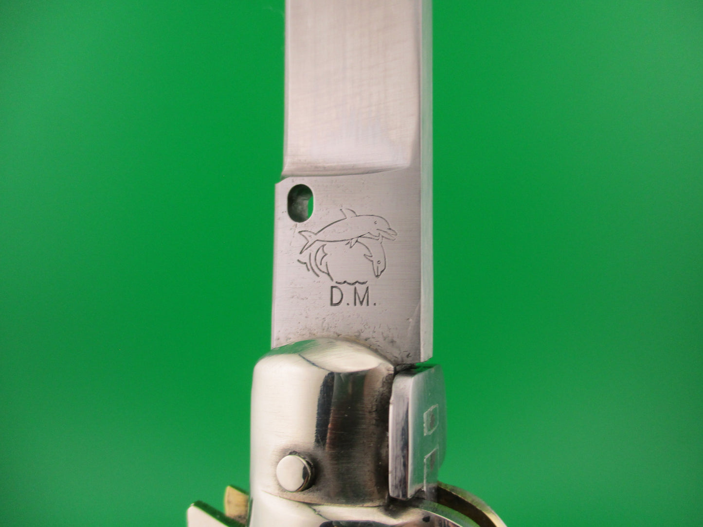 DM A. Rosa MANIAGO ITALY 33cm Italian Picklock Wasp Body Rams Horn automatic