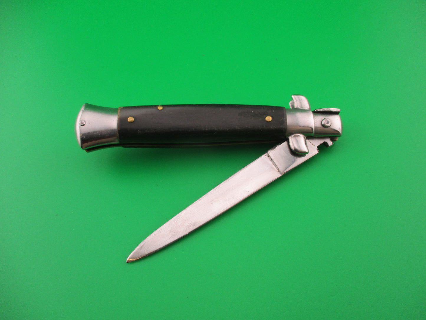 J INOX 20cm Italian Swivel bolster vintage automatic knife