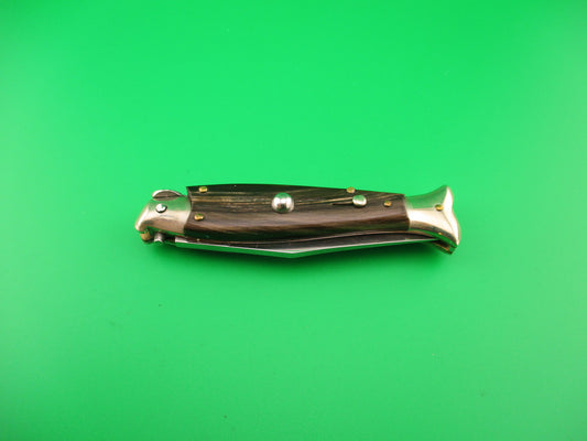 ITALY 16cm Italian Fishtail picklock vintage automatic knife