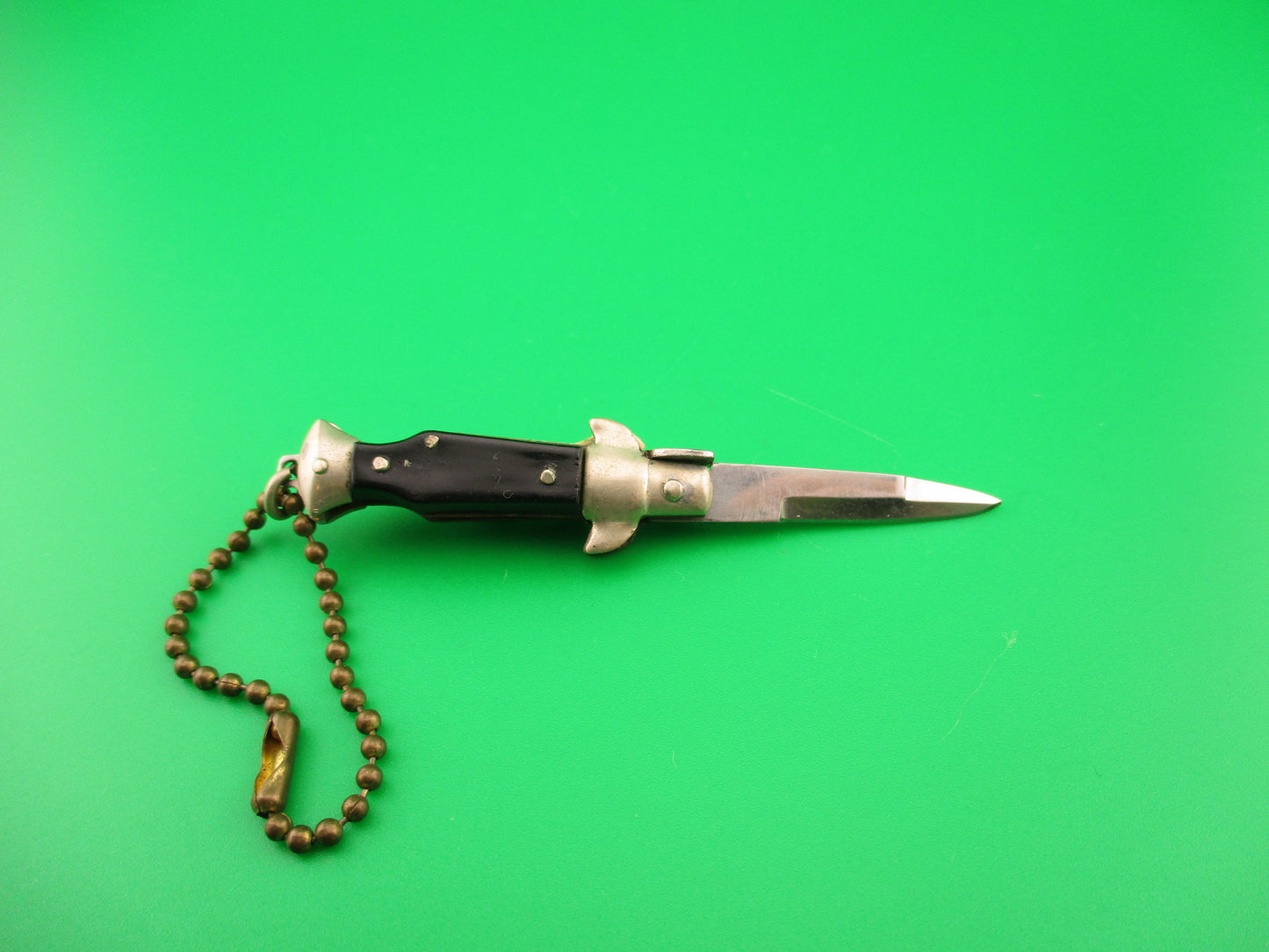 STAINLESS STEEL 7cm Japanese Tiny Picklock wasp body keychain vintage automatic knife