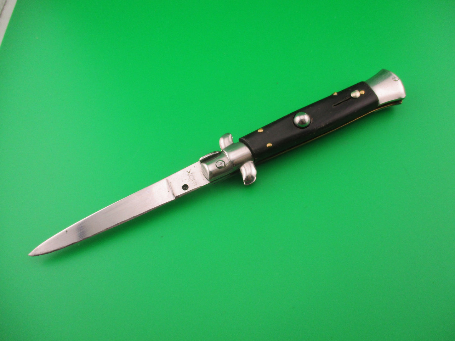 J INOX 20cm Italian Swivel bolster vintage automatic knife