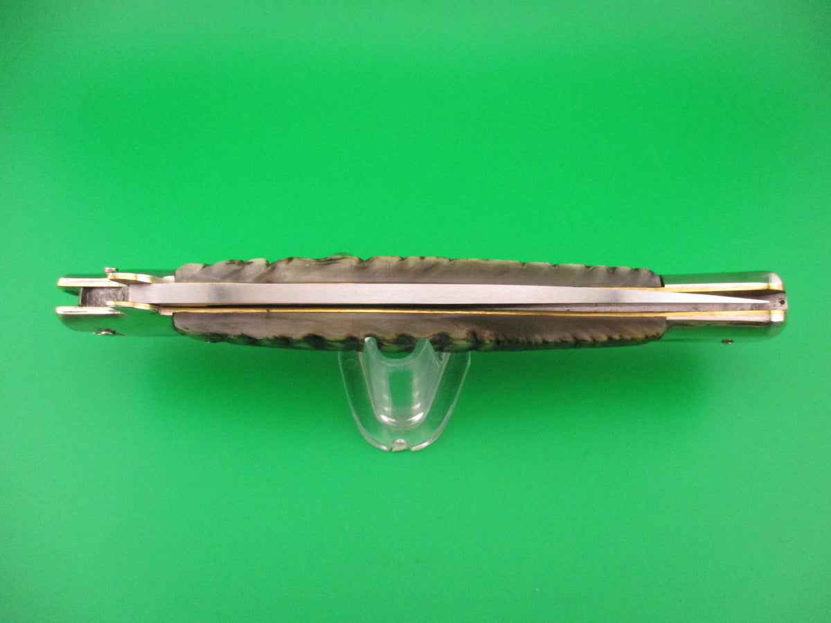 DM A. Rosa MANIAGO ITALY 33cm Italian Picklock Wasp Body Rams Horn automatic