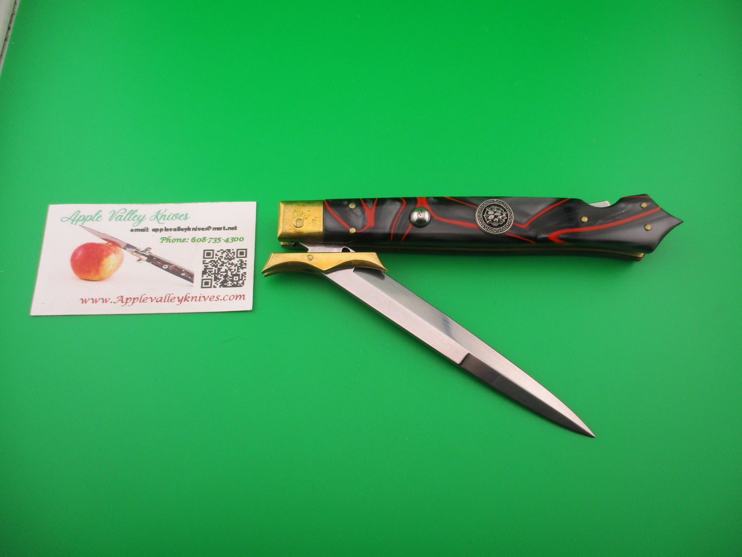 FRANK B MANGLE by Chad Ruben 29cm Italian Batwing Swing Guard Brass & Kirinite