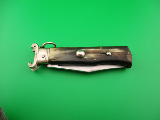 VIRGINIA INOX 20cm Italian Ring Pull Hunter Shell Puller Vintage automatic knife