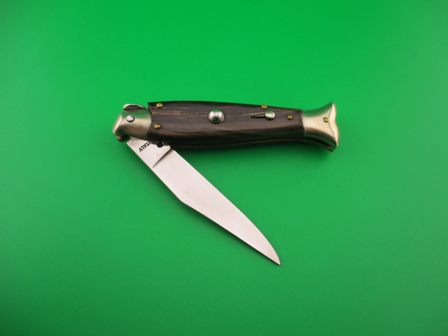 ITALY 16cm Italian Fishtail picklock vintage automatic knife