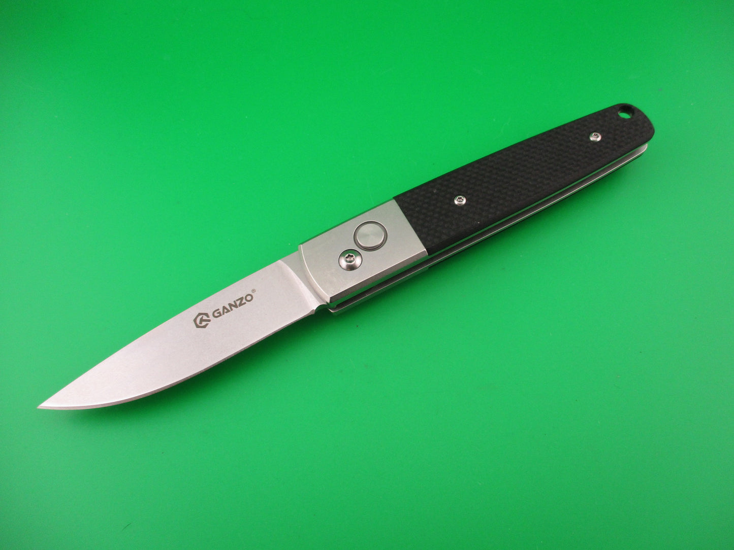 GANZO G7212-BK 8 inch Automatic knife New Old Stock in original box