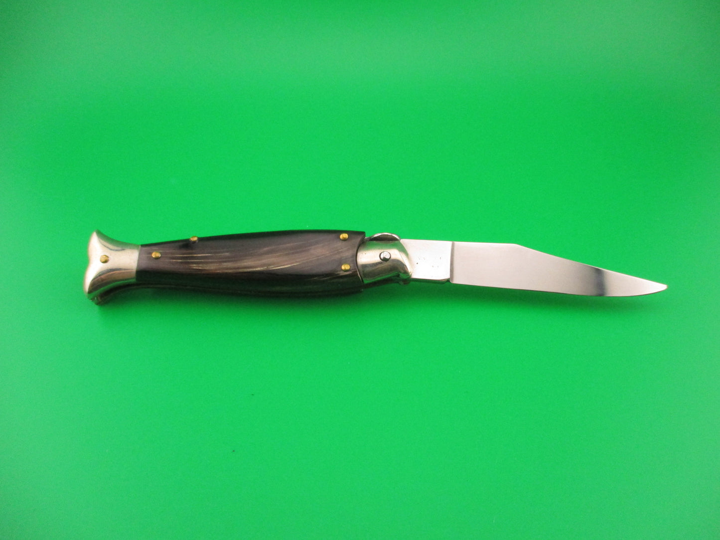 ITALY 16cm Italian Fishtail picklock vintage automatic knife