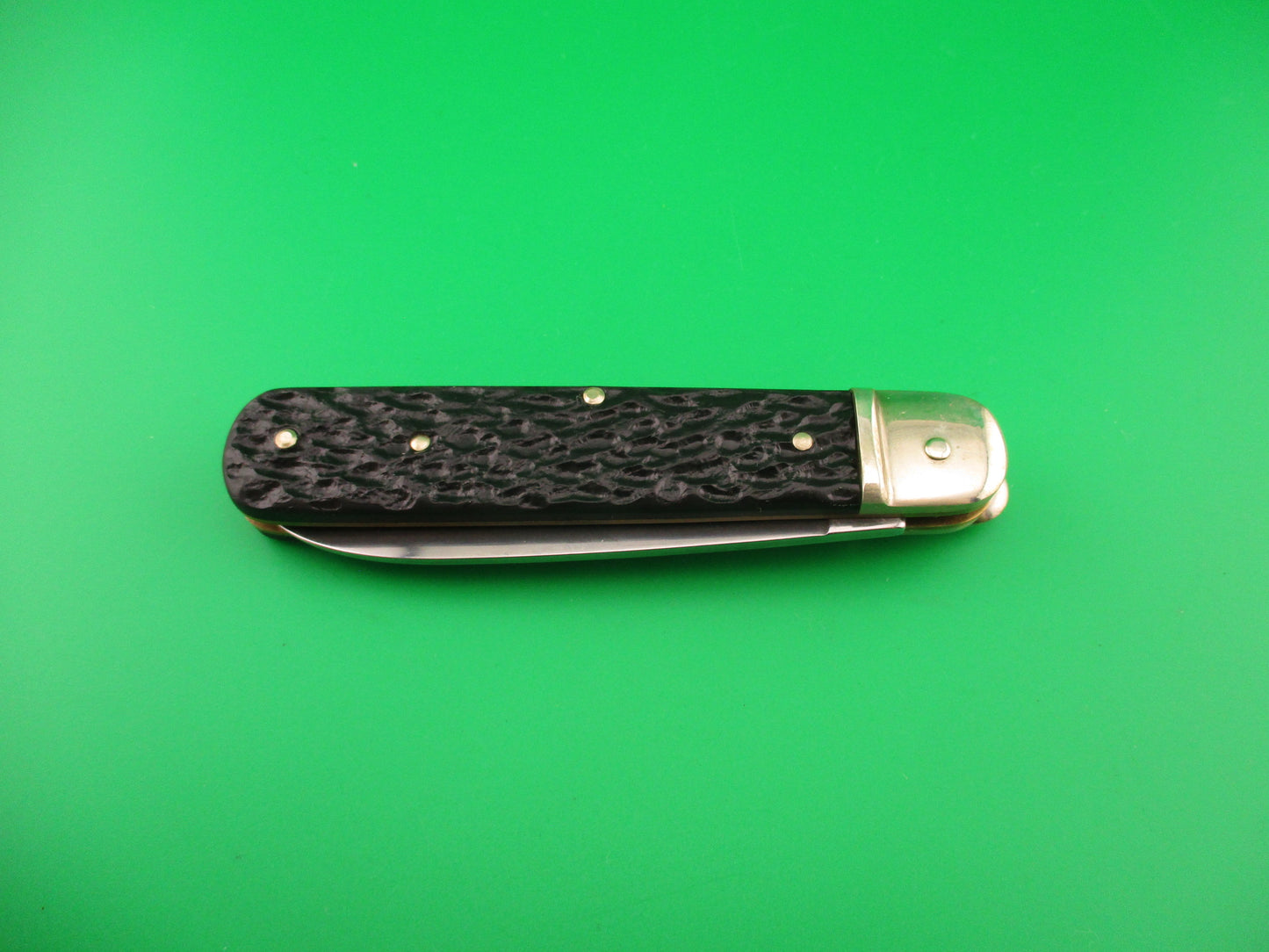 BOKER TREE BRAND CLASSIC 712 LTD 11cm German Lever automatic knife Black stag