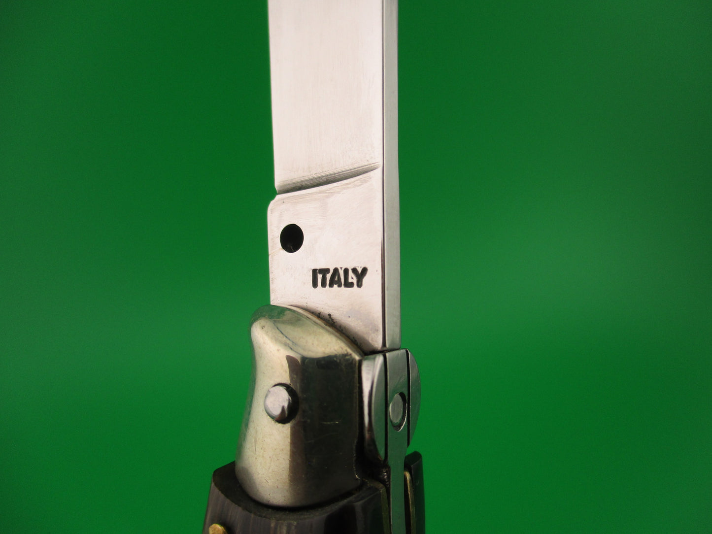 ITALY 16cm Italian Fishtail picklock vintage automatic knife