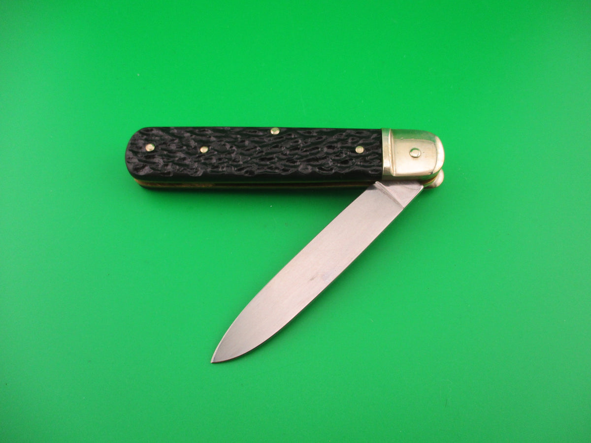 BOKER TREE BRAND CLASSIC 712 LTD 11cm German Lever automatic knife Black stag