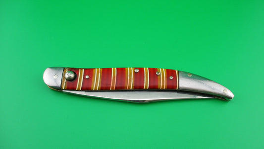 Queen Conversion Candystripe Toothpick Vintage switchblade knife