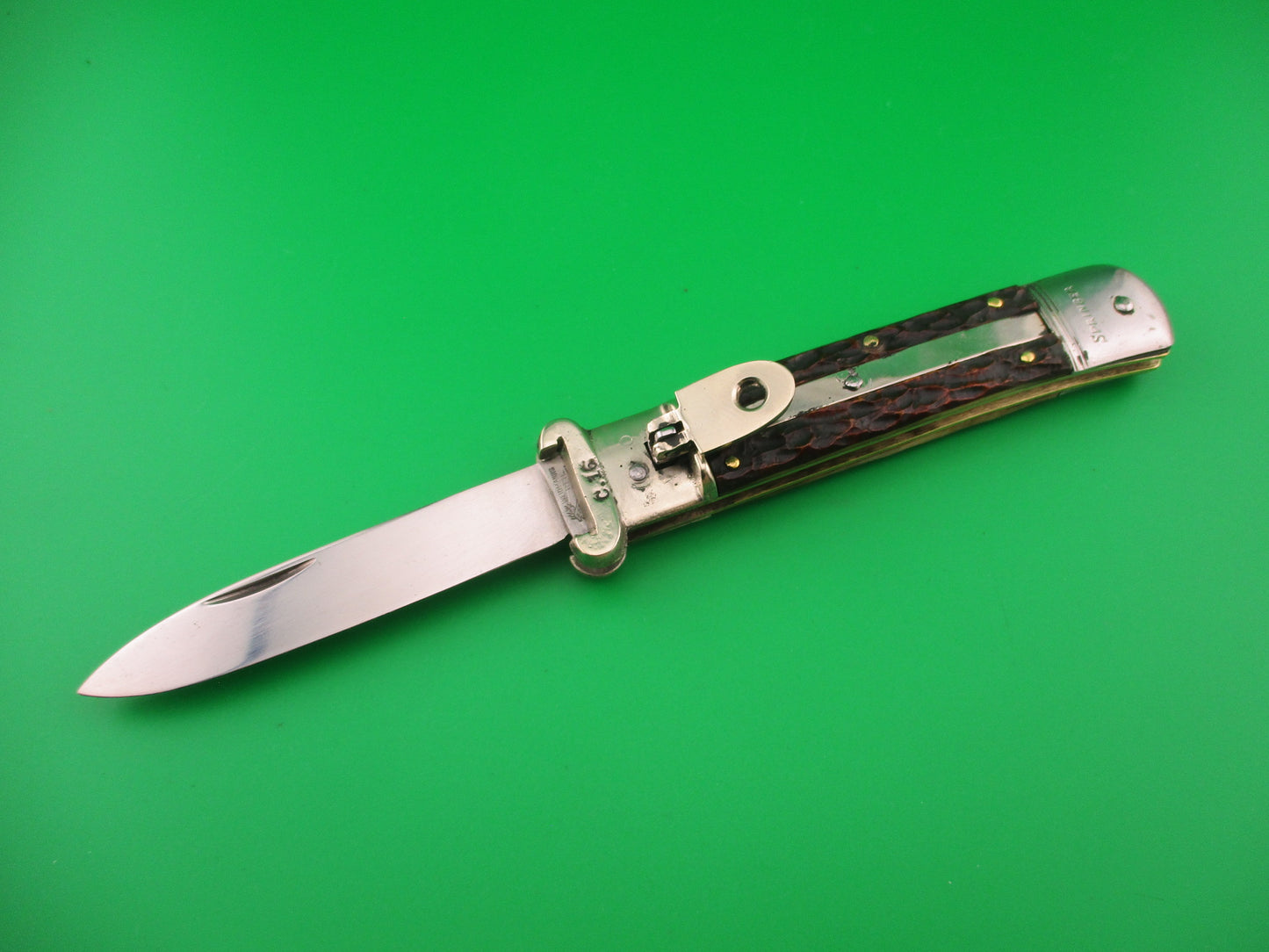 WEIDMANNS HEIL SOLINGEN GERMANY 11cm German Lever Shell Puller Jigged bone Johnny Cade