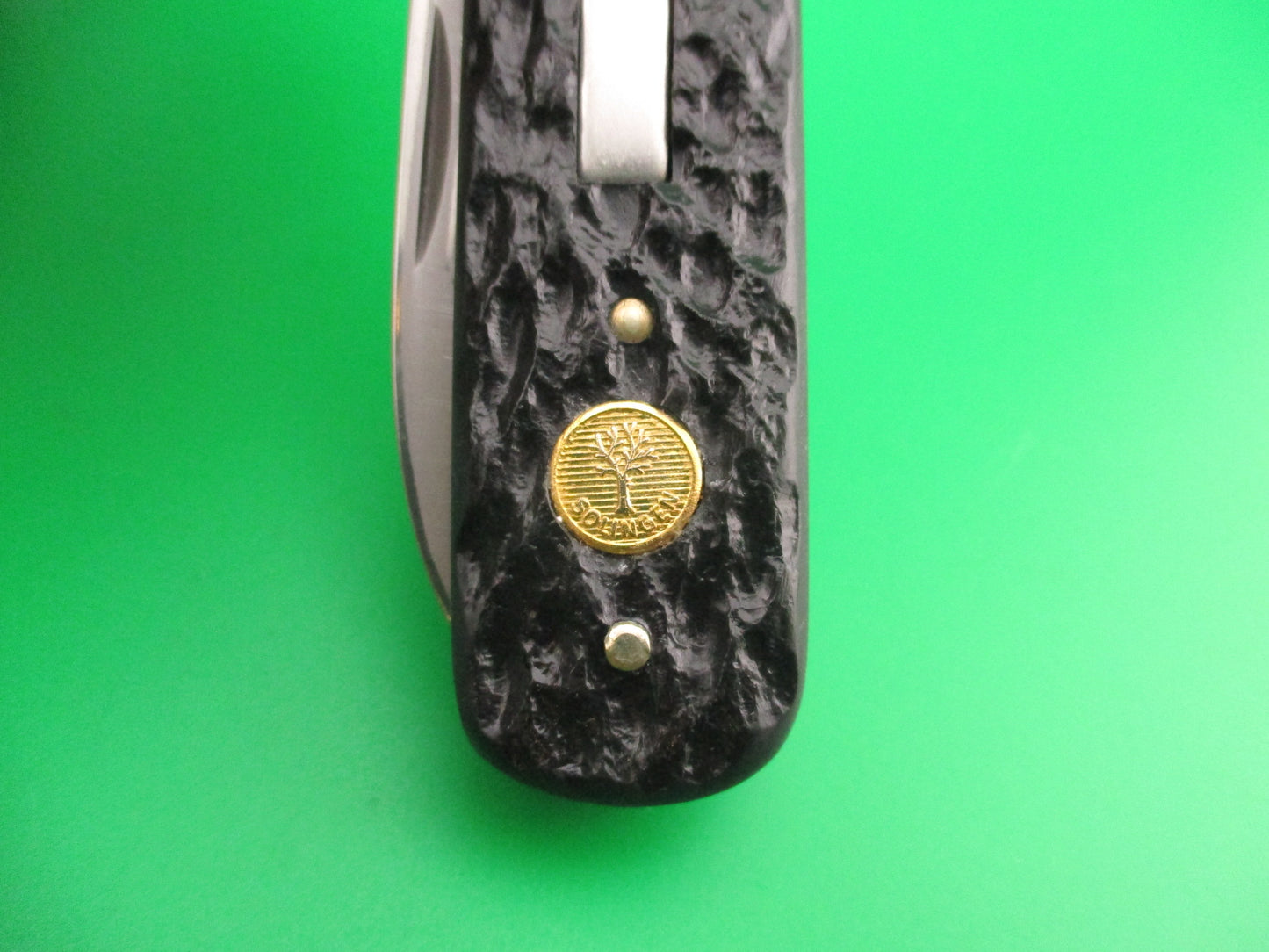 BOKER TREE BRAND CLASSIC 712 LTD 11cm German Lever automatic knife Black stag