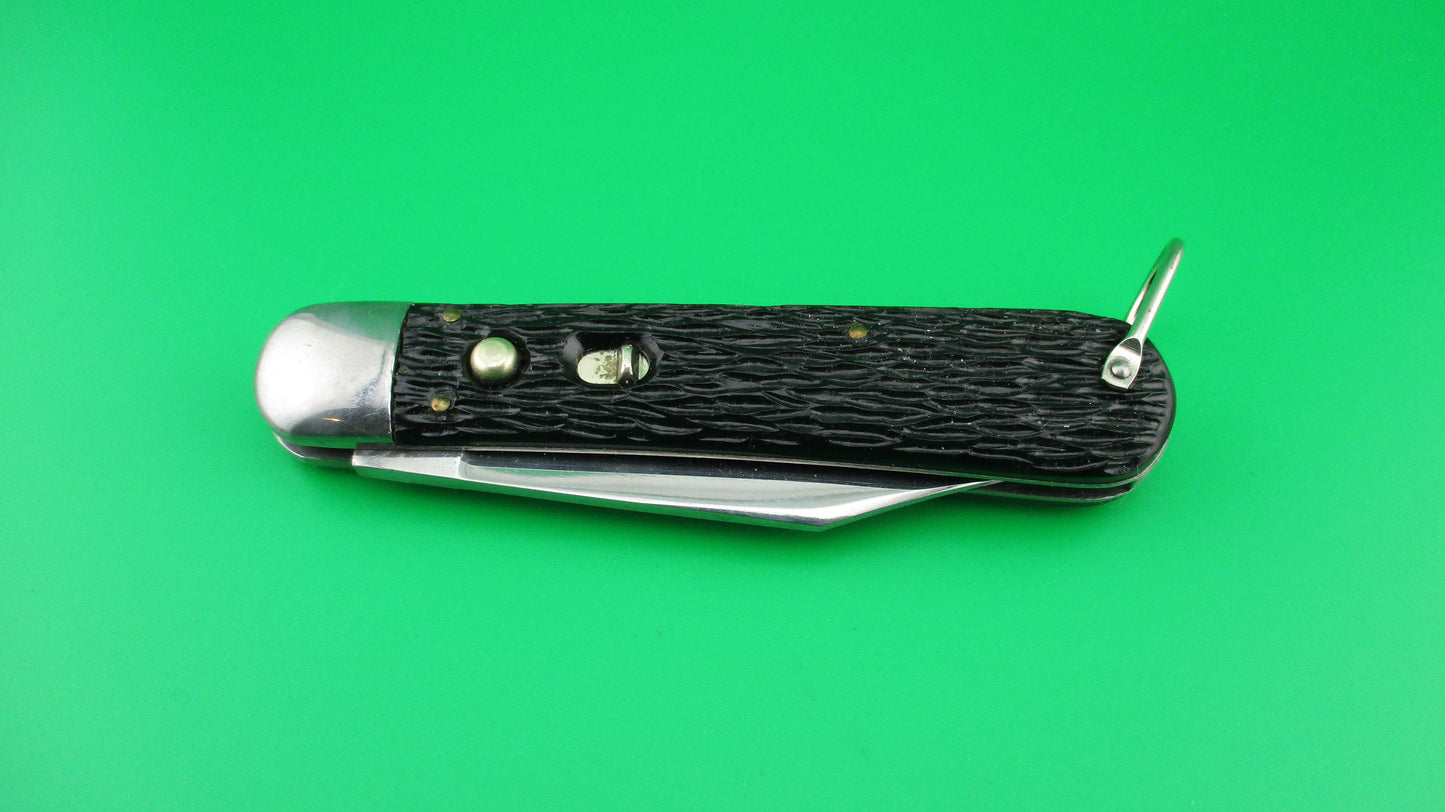 Schrade Walden Mint M2 Military Issue Paratrooper automatic knife Korean War vintage