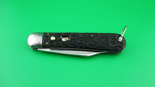 Schrade Walden Mint M2 Military Issue Paratrooper automatic knife Korean War vintage