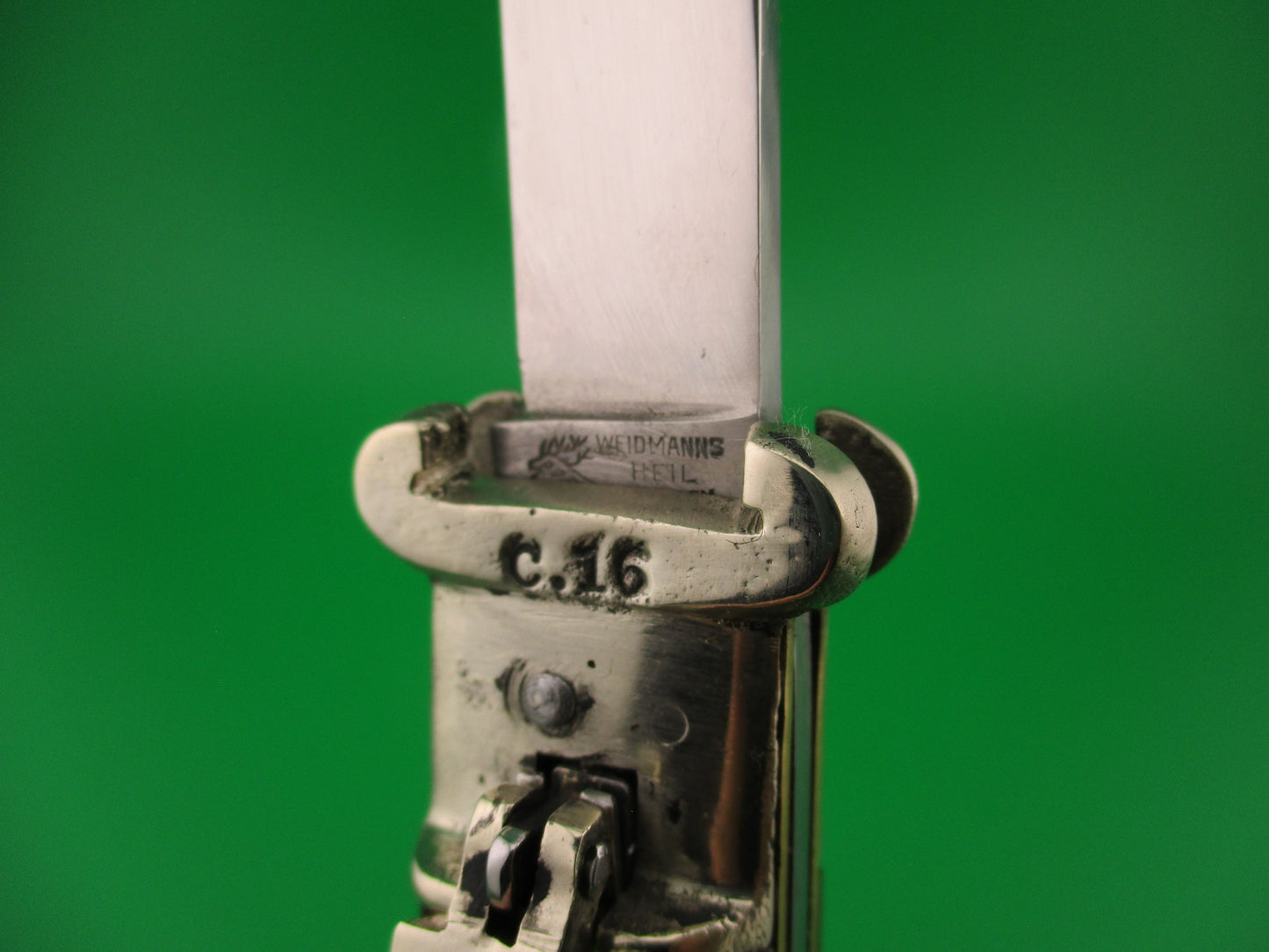 WEIDMANNS HEIL SOLINGEN GERMANY 11cm German Lever Shell Puller Jigged bone Johnny Cade