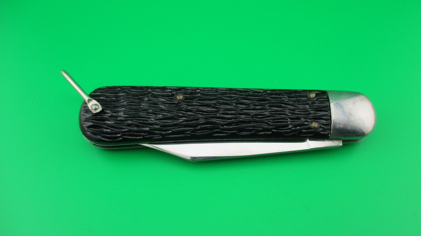 Schrade Walden Mint M2 Military Issue Paratrooper automatic knife Korean War vintage