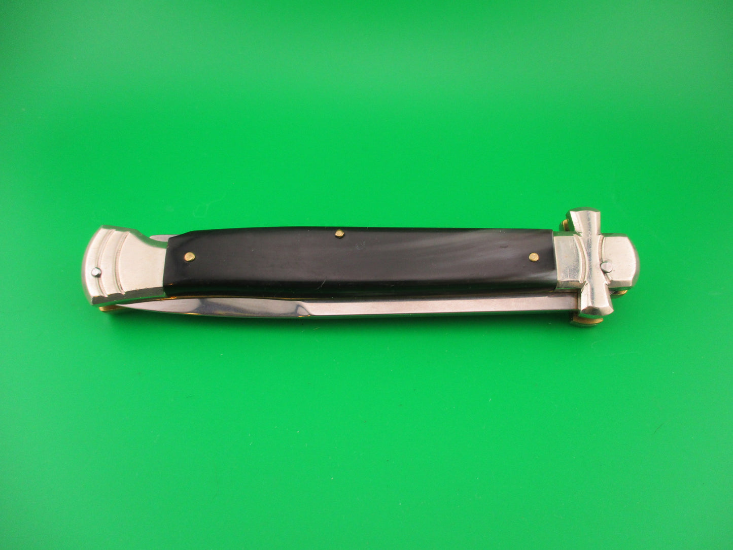 AGA CAMPOLIN 28cm Italian Maltese crossguard lockback automatic knife