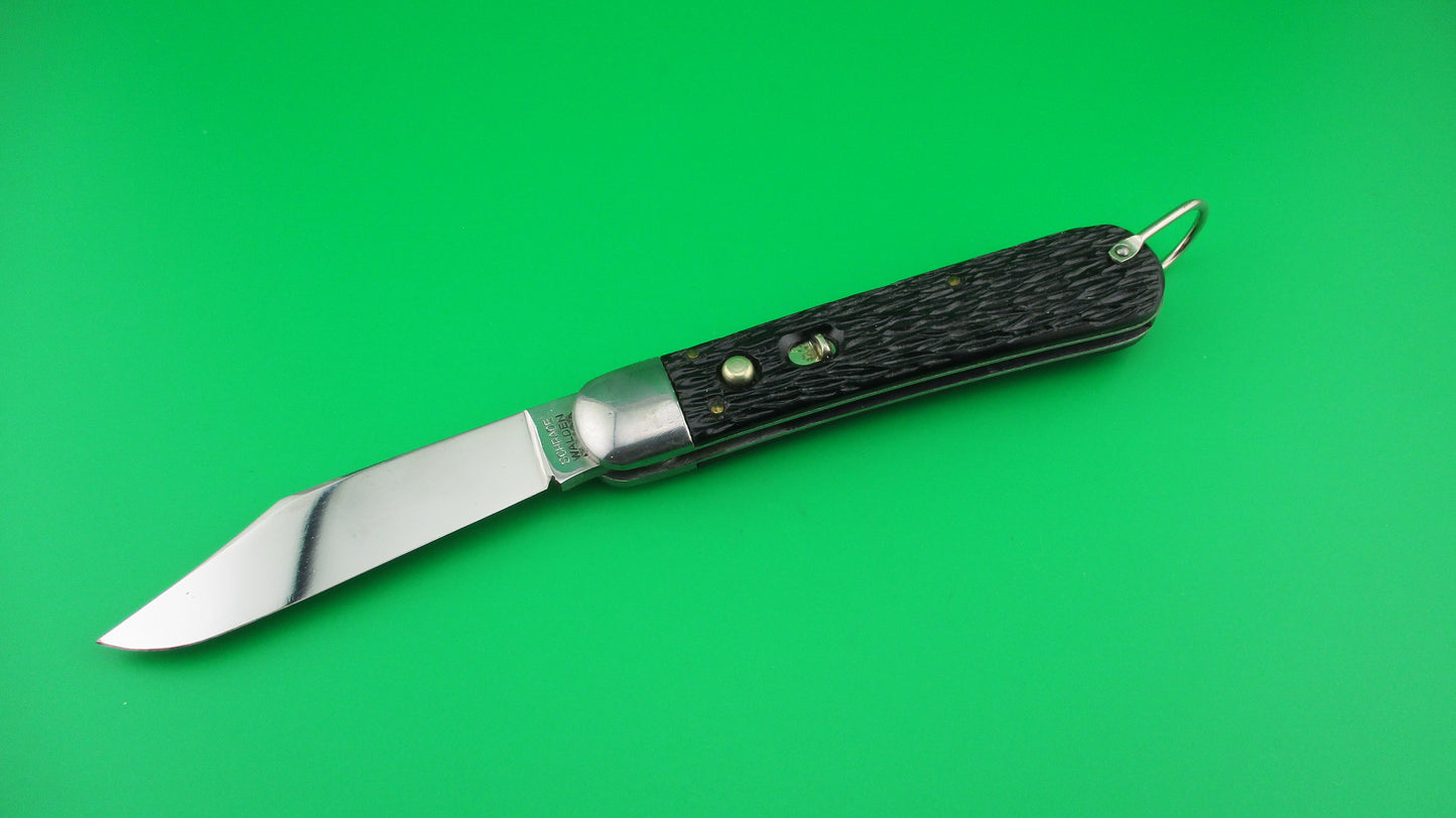 Schrade Walden Mint M2 Military Issue Paratrooper automatic knife Korean War vintage