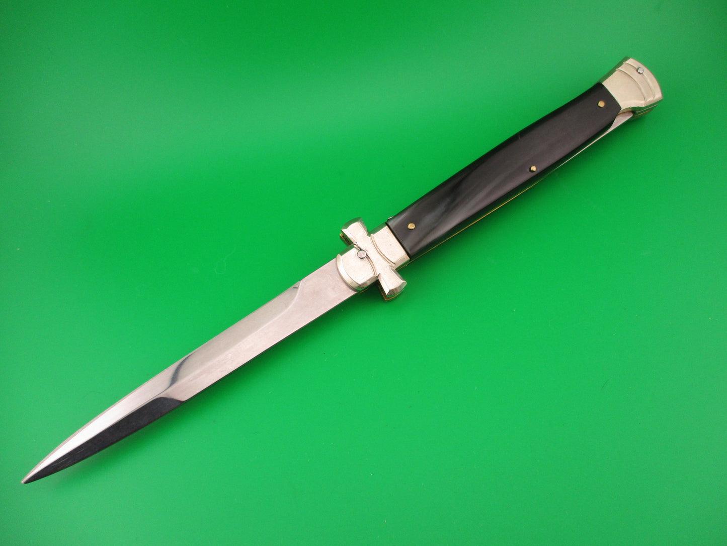 AGA CAMPOLIN 28cm Italian Maltese crossguard lockback automatic knife