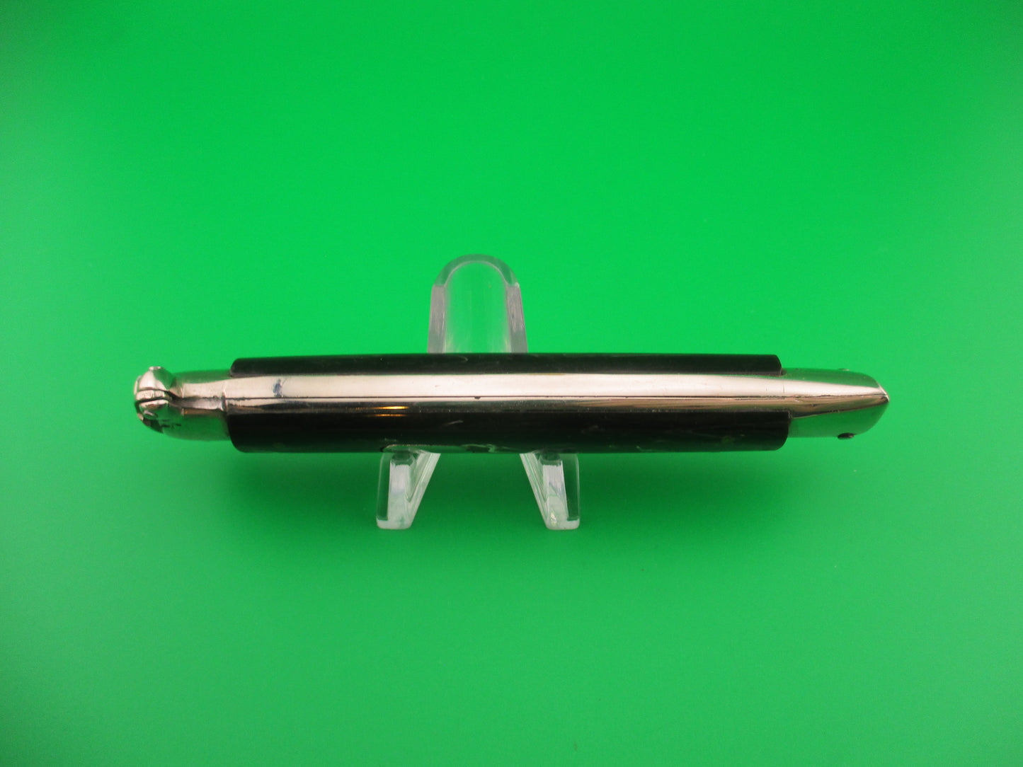 C. Jul Herbertz 21cm OTF Italian trapdoor flush button NOS switchblade vintage 1960s