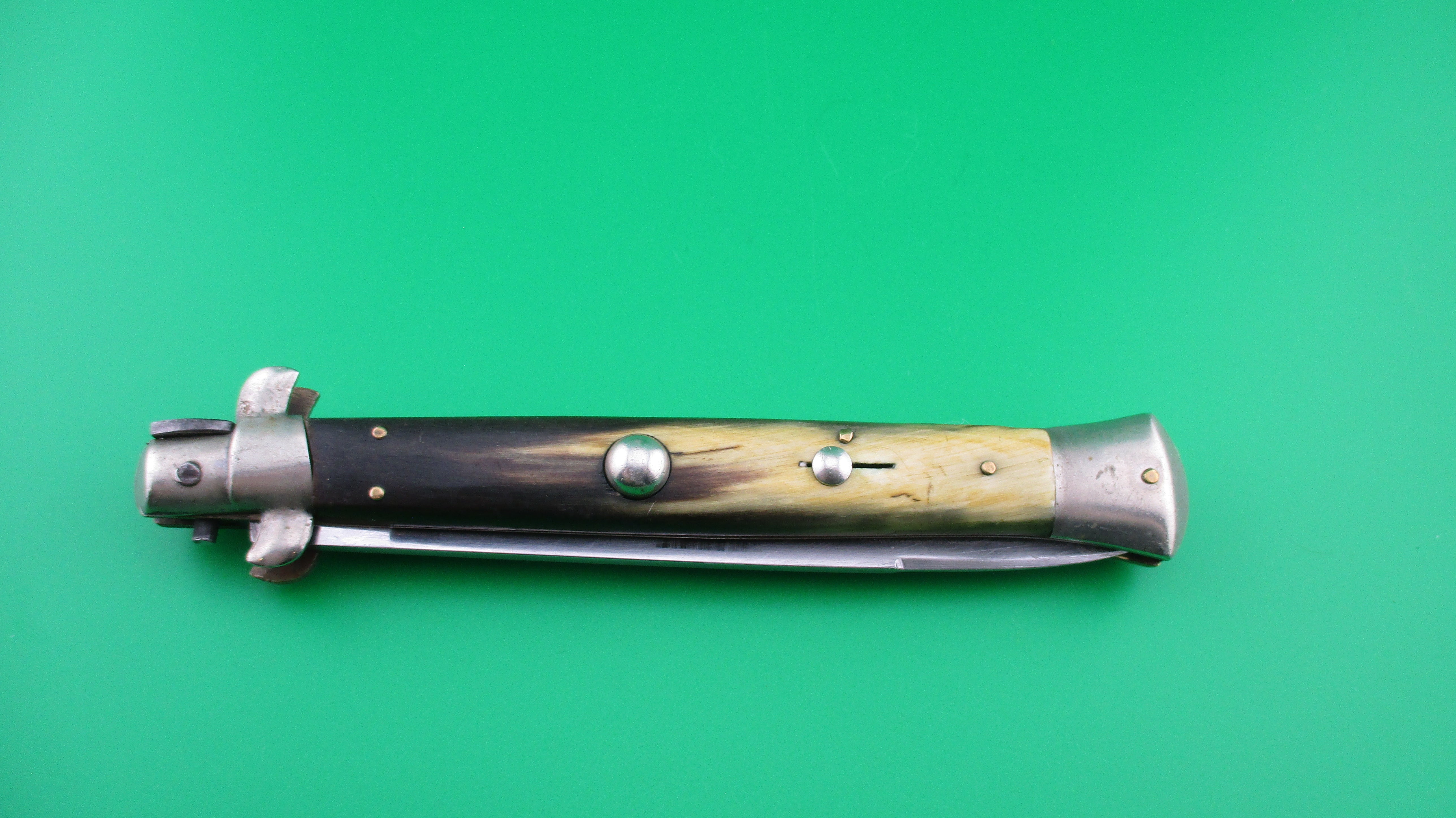 INOX 28cm Italian Transitional Stiletto switchblade knife – Apple ...